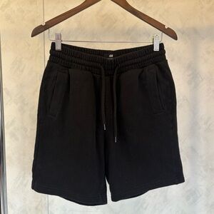H&M Black Athletic Men's Shorts